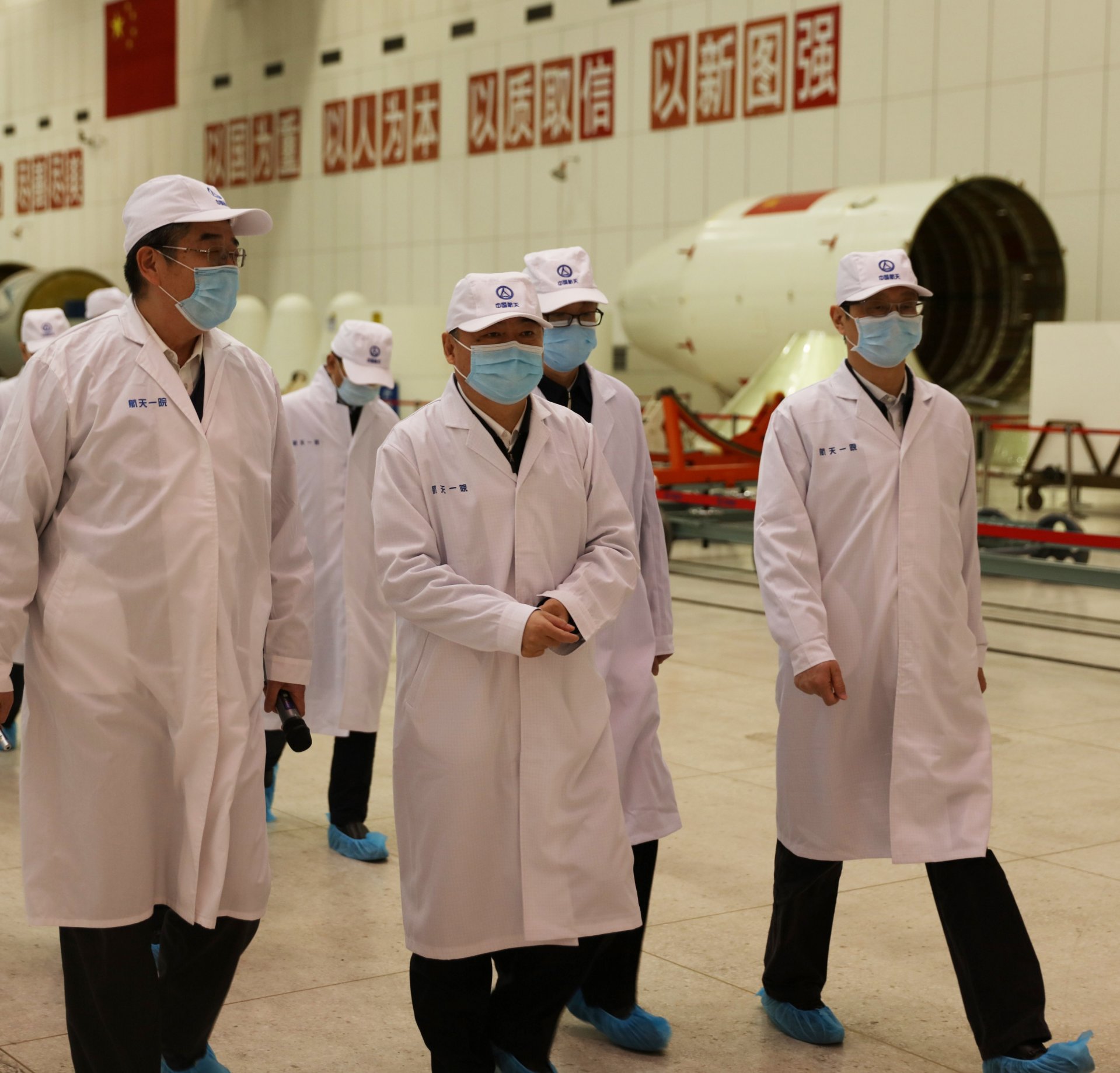 中国铁建调研指导疫情防控和复工复产工