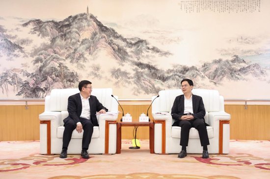 会见湖州市委副书记