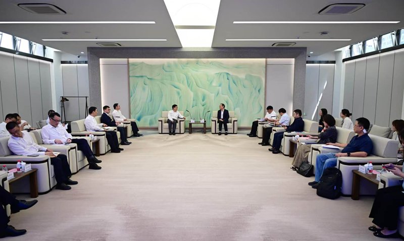 董事长廖家生赴同济大学与校长杨金龙举