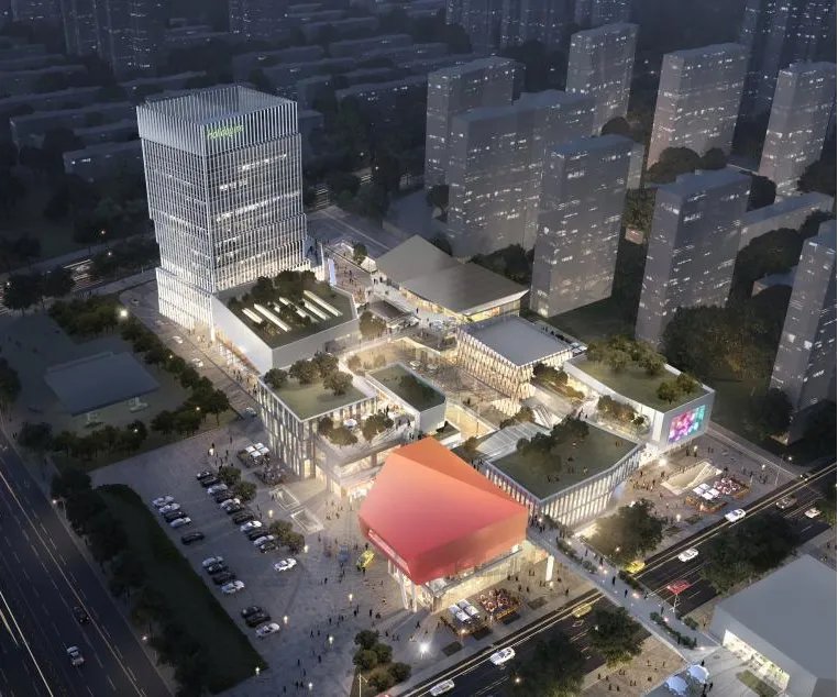 该项目位于西安市浐灞生态区
